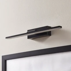 LED-væglampe Miroir 40 cm sort 3000K