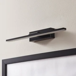 LED-væglampe Miroir 40 cm sort 4000K