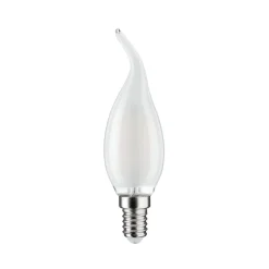 LED-vindstødpære E14 4,8W 2.700K vindstød satin