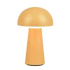 Lennon LED-bordlampe, IP44, batteri, Touchdim gul