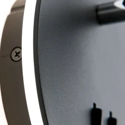 Lenny LED-væglampe med 2 lyskilder, sort