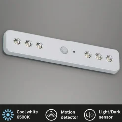 Lero Indoor LED-underskabslampe, sensor, batteri
