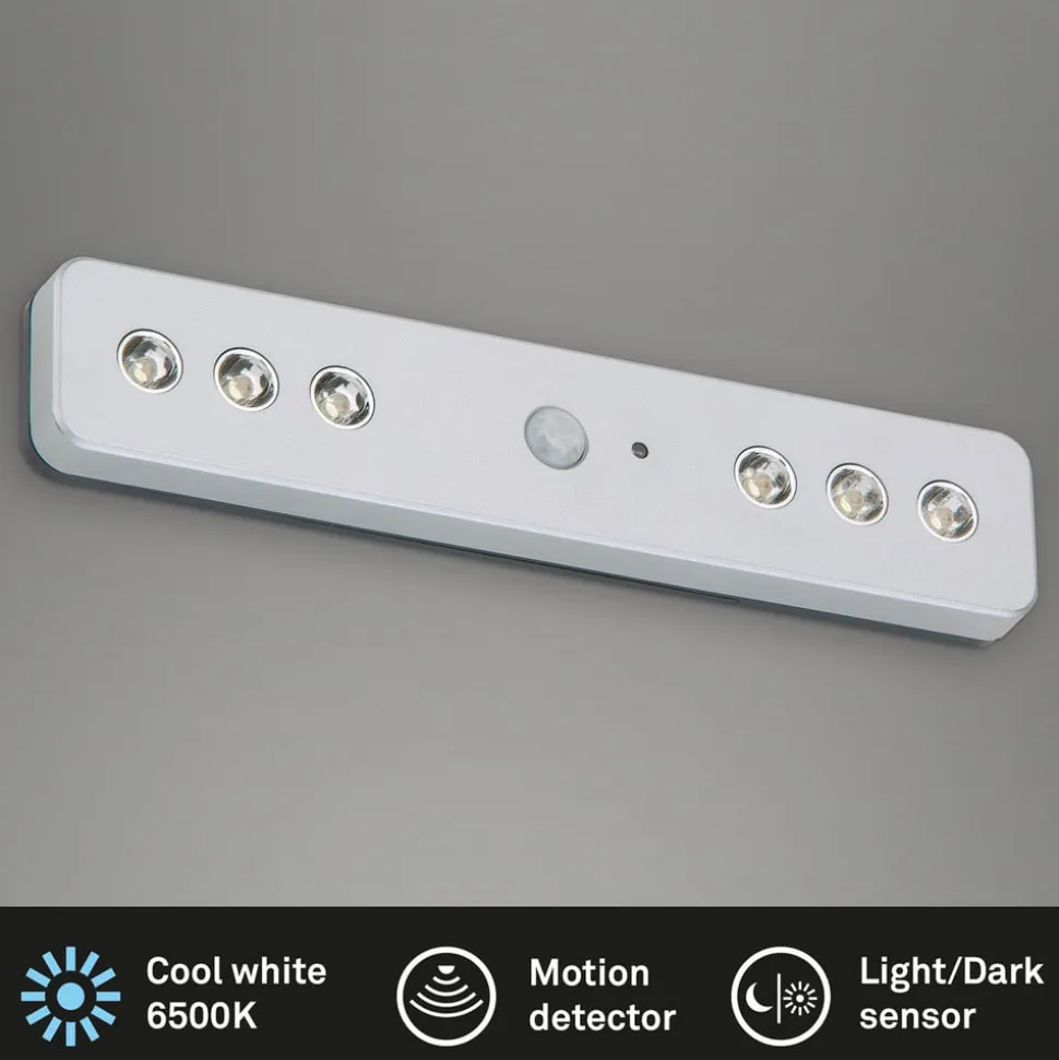Lero Indoor LED-underskabslampe, sensor, batteri