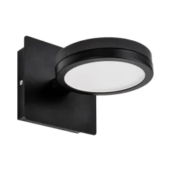 LIGHTME Aqua down LED-væglampe 1 lyskilde sort