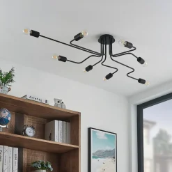 Lindby Elimar loftlampe, 8 lyskilder