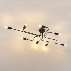 Lindby Elimar loftlampe, 8 lyskilder