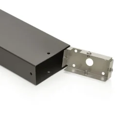 Lindby LED-pullert Chioma, antracit, sensor