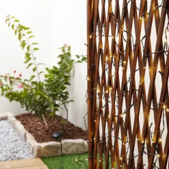 Lindby LED-solcellelyskæde Kaloyan, 100 lys, 1,2 m