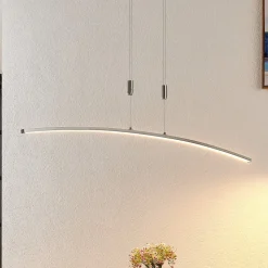 Lindby Phillie LED-hængelampe, højdejusterbar