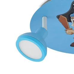Lindby Roxas loftlampe til børneværelset, pirat