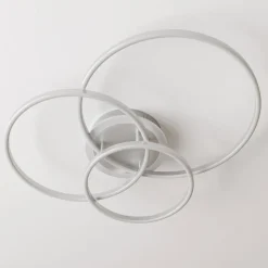 Lindby Smart LED-loftlampe Tula, fjernbetjening, Tuya CCT