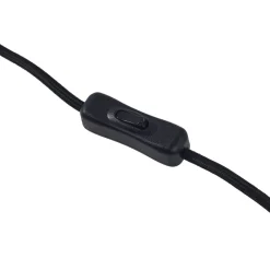 Lindby Solomia bordlampe, grøn, jern, Ø 20 cm