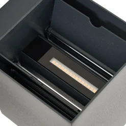 Lindby udendørs LED-væglampe Esani, antracit, op/ned, IP54