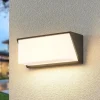 Lindby udendørs LED-væglampe Malim, 25 cm, antracit, IP65