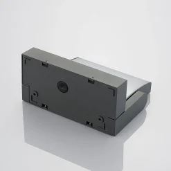 Lindby udendørs LED-væglampe Sherin, antracit, drejelig