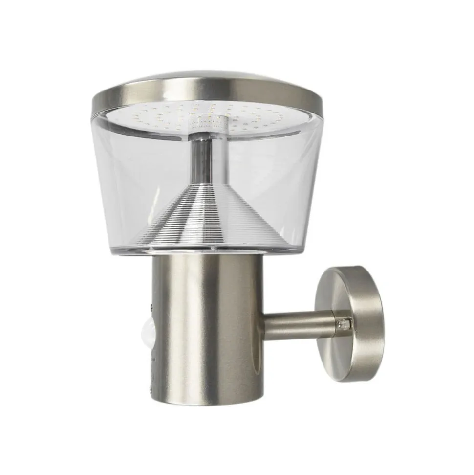 Lindby udendørs LED-væglampe Antje, bevægelsessensor, IP44