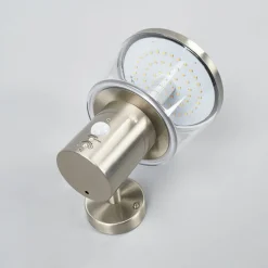 Lindby udendørs LED-væglampe Antje, bevægelsessensor, IP44