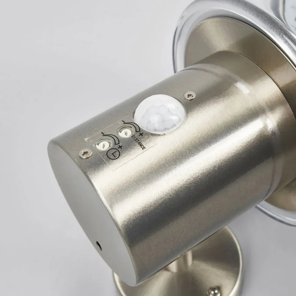 Lindby udendørs LED-væglampe Antje, bevægelsessensor, IP44