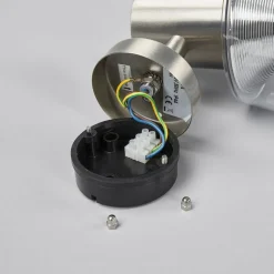 Lindby udendørs LED-væglampe Antje, bevægelsessensor, IP44