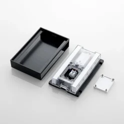 Lindby udendørs LED-væglampe Jarte, 20 cm, op/ned, grå, IP65