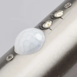 Lindby udendørs LED-væglampe Lillie, sensor, højde 19 cm