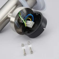 Lindby udendørs LED-væglampe Lillie, sensor, højde 19 cm