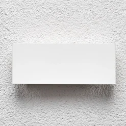 Lindby udendørs LED-væglampe Safira, metal, op/ned, IP44