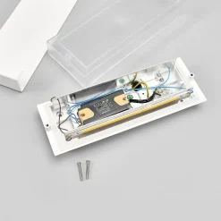 Lindby udendørs LED-væglampe Safira, metal, op/ned, IP44