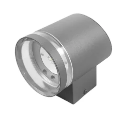 Lindby udendørs LED-væglampe Melinda, 9 cm, stål