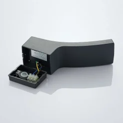 Lindby udendørs LED-væglampe Ilvita, antracit, metal, IP54