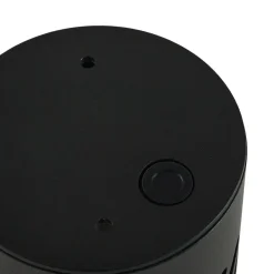 Lindby udendørs loftlampe Lurinda, 10,5 cm, sort, aluminium,