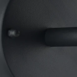 Lindby udendørs væglampe Belmiro, jern, 23,5 cm, E27, sort