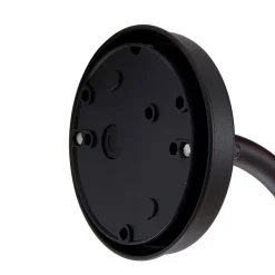 Lindby udendørs væglampe Bilma, rustfarvet, glas, 29 cm