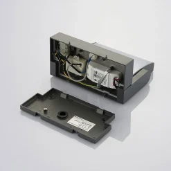 Lindby udendørs væglampe Sherin, sæt med 2, drejelig, sensor