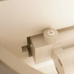 Lindby væglampe Lucien, hvid, gips, kan males, op/ned, E14