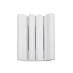 Lindby væglampe Novali, hvid, gips, op/ned, 26 cm, G9