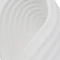 Lindby væglampe Ornela, hvid, gips, højde 29,5 cm