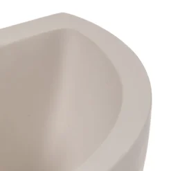 Lindby væglampe Pascali, højde 13 cm, hvid, gips