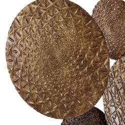 Lindby væglampe Soraya, guld/kobber, metal, 2 lyskilder, 51 cm