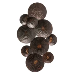 Lindby væglampe Soraya, kobber, metal, 2-lys, 53 cm