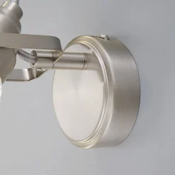 Lindby væglampe til badeværelset Kara, 21 cm høj, glas, IP44, G9