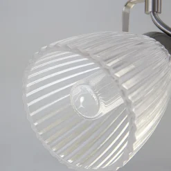 Lindby væglampe til badeværelset Kara, 31 cm, 2 lyskilder, glas, IP44, G9