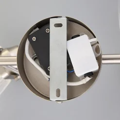 Lindby væglampe til badeværelset Kara, 31 cm, 2 lyskilder, glas, IP44, G9