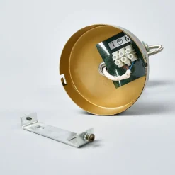 Lindby vægspot Leonor, grøn, metal, 1 lyskilde, 9,5 cm