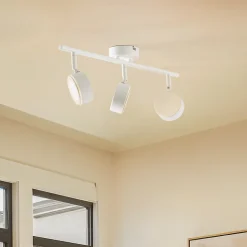 Lindby-spot Jyla, hvid, 2.700 K, 3-lys, GX53