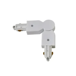 Lindby-stik Linaro, hvid, justerbar, 1-faset