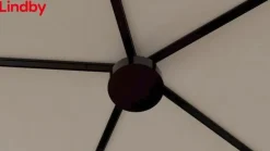 Lindby-stik Lumaro, 180°, hvid, plast, sæt med 2 stk