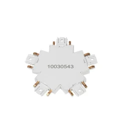 Lindby-stik Lumaro, 5-vejs, hvid, plast