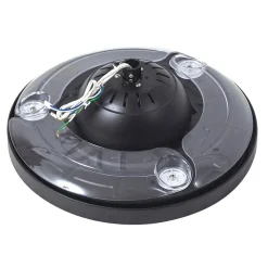 Lindy LED-loftventilator Oras, sort, DC, støjsvag, 107 cm