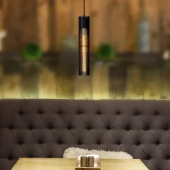 Lionel-pendel med skærm af metalstiver